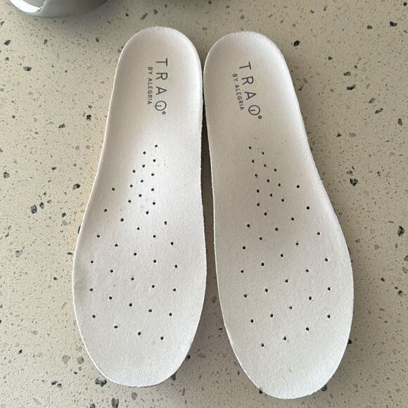 TRAQ by ALEGRIA Cynch Gray Textile Comfort Casual Walking Shoes Men's Size 41 - Picture 5 of 12